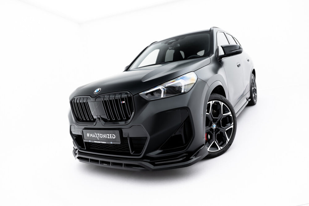 Maxton Parts - Frontlippe passend für BMW X1 M35i U11 schwarz Hochglanz