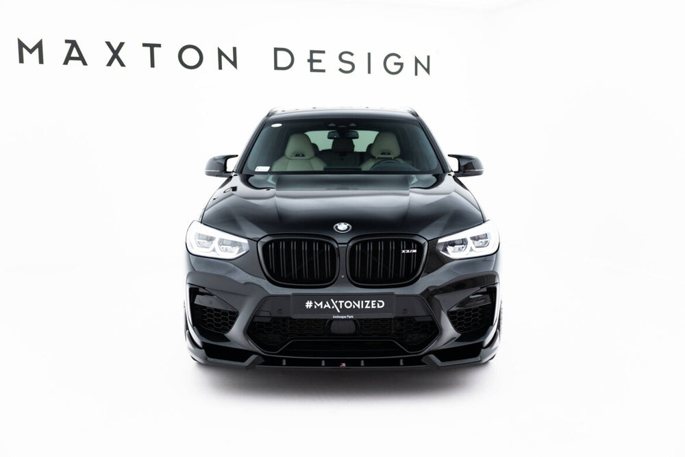 Maxton Parts - Frontlippe passend für BMW X3 M F97 schwarz Hochglanz