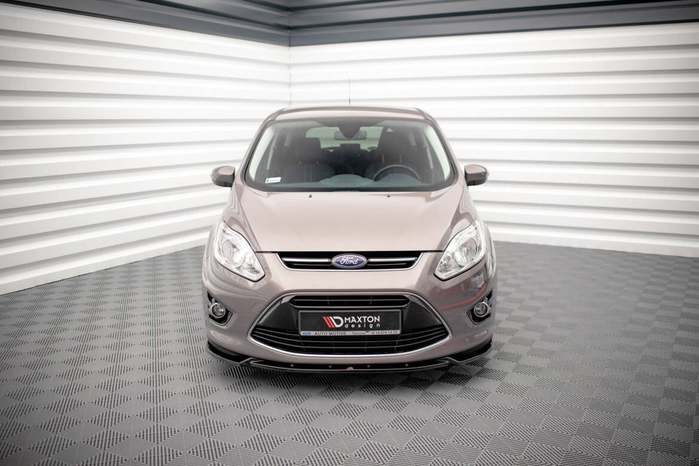 Maxton Parts - Frontlippe passend für Ford C-Max Mk2 schwarz Hochglanz