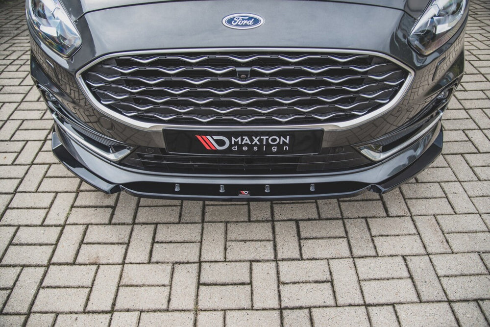 Maxton Parts - Frontlippe passend für Ford S-Max Mk2 FL schwarz matt