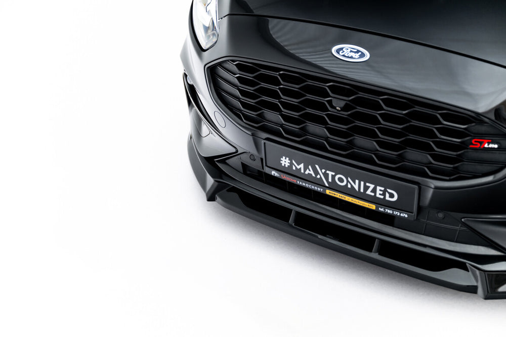 Maxton Parts - Frontlippe passend für Ford S-Max ST-Line Mk2 FL schwarz Hochglanz