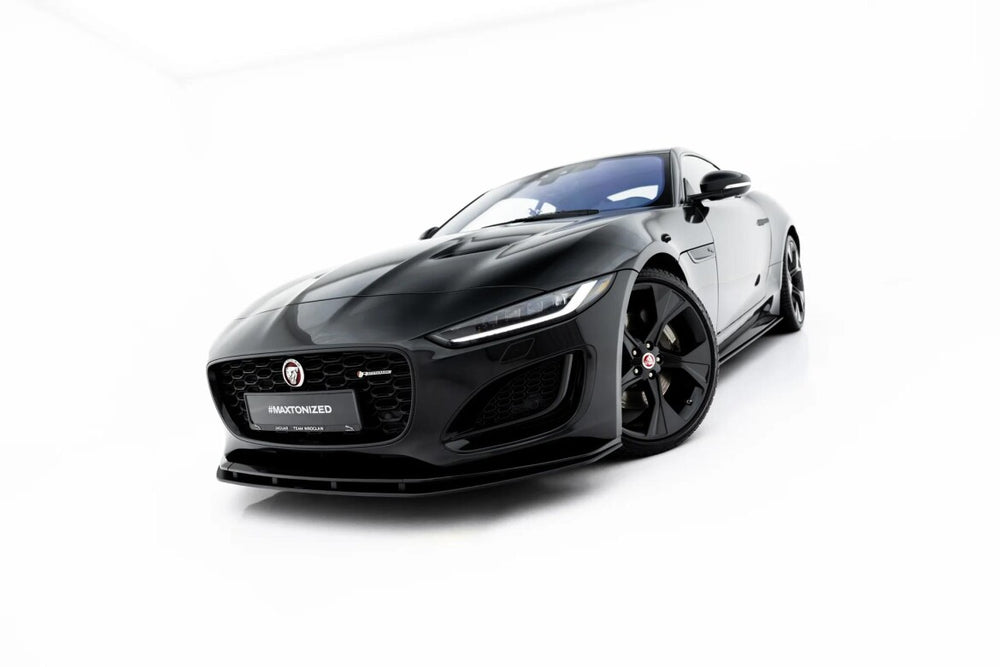 Maxton Parts - Frontlippe passend für Jaguar F-Type X152 Facelift 2 schwarz matt