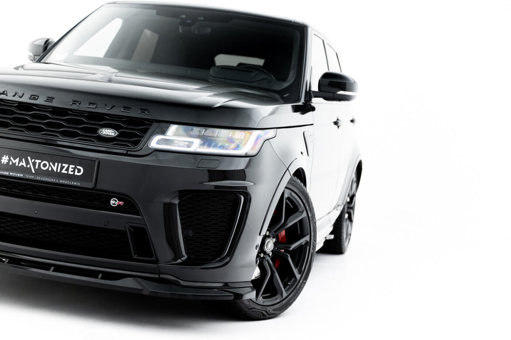 Maxton Parts - Frontlippe passend für Land Rover Range Rover SVR Mk2 FL schwarz Hochglanz