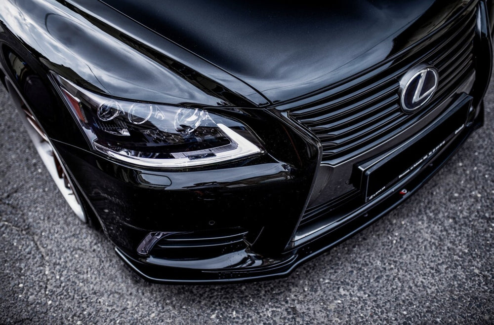 Maxton Parts - Frontlippe passend für Lexus LS Mk4 FL schwarz Hochglanz