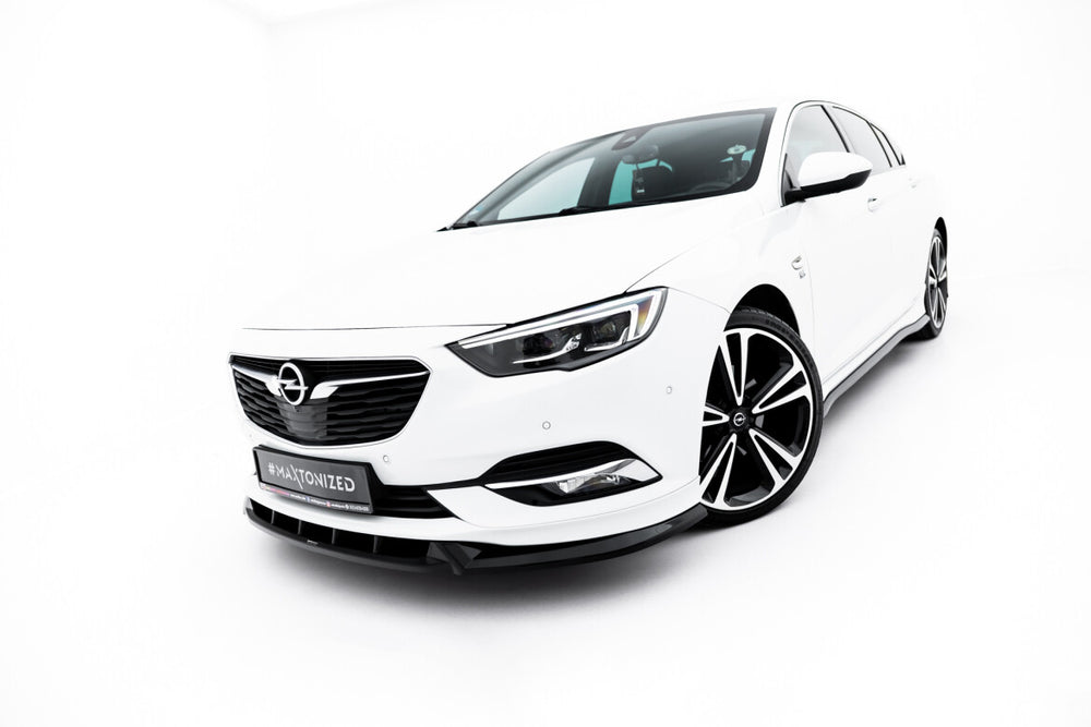Maxton Parts - Frontlippe passend für Opel Insignia OPC-Line Mk2 schwarz Hochglanz