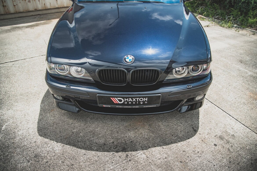 Maxton Parts - Frontlippe passend für Seite BMW M5 / 5 M-Paket E39 schwarz Hochglanz