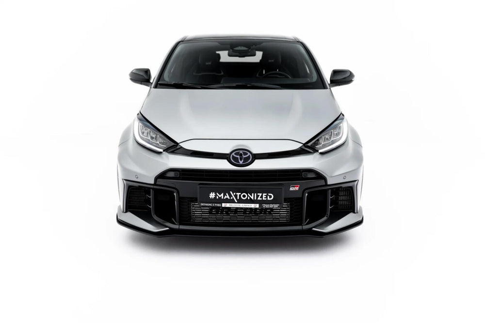 Maxton Parts - Frontlippe passend für Toyota GR Yaris Mk4 Facelift schwarz matt (TOYA4FGRCNC-FD1B)
