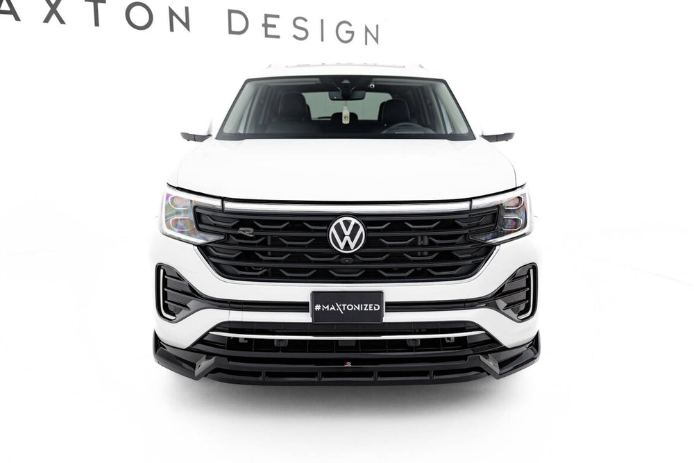 Maxton Parts - Frontlippe passend für VW Atlas R-Line Mk1 FL 2 schwarz Hochglanz