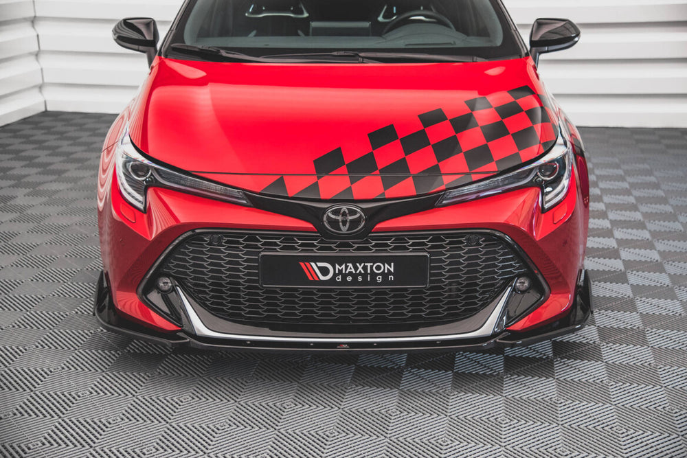 Maxton Parts - Frontlippe V.1 + Flaps passend für Toyota Corolla GR Sport XII