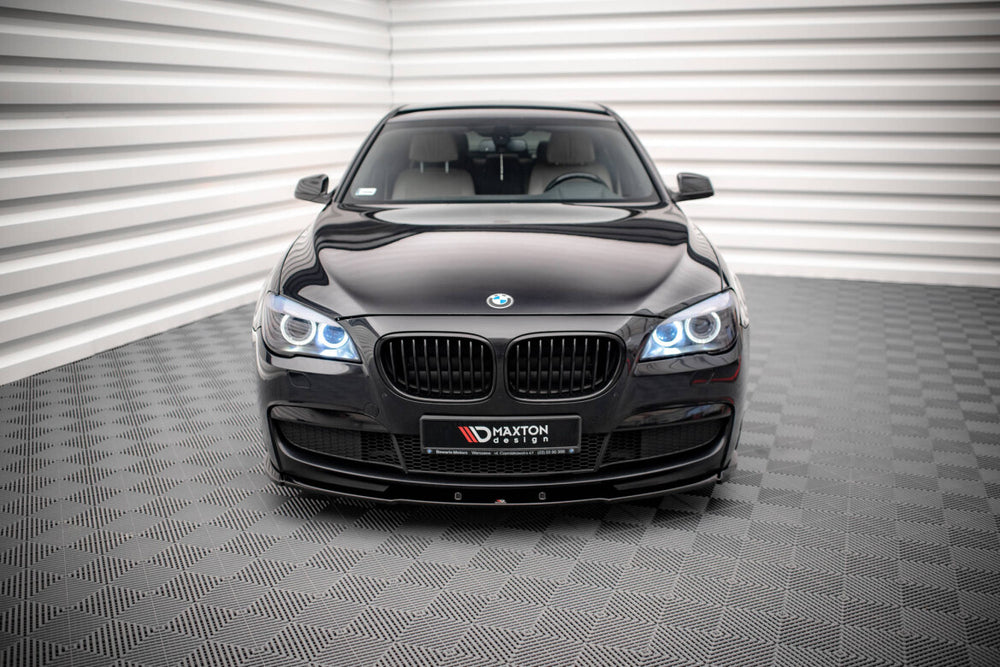 Maxton Parts - Frontlippe V.1 passend für BMW 7 M-Paket F01 schwarz Hochglanz