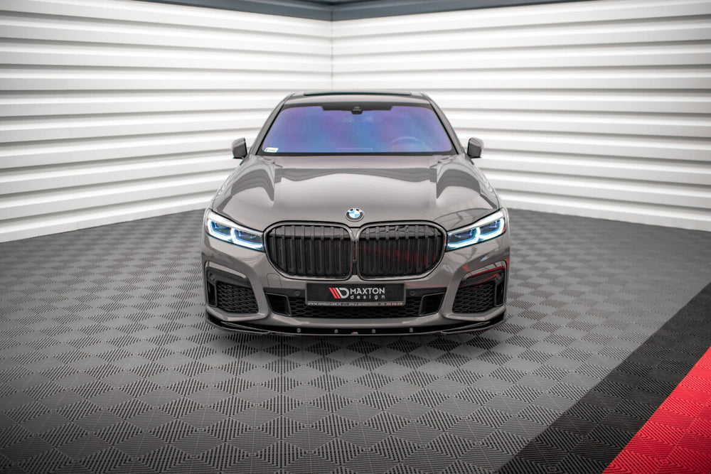 Maxton Parts - Frontlippe V.1 passend für BMW 7 M-Paket G11 / G12 FL schwarz Hochglanz