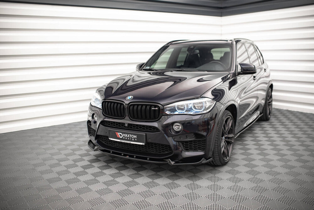 Maxton Parts - Frontlippe V.1 passend für BMW X5 M F85 / X6 M F86 schwarz Hochglanz