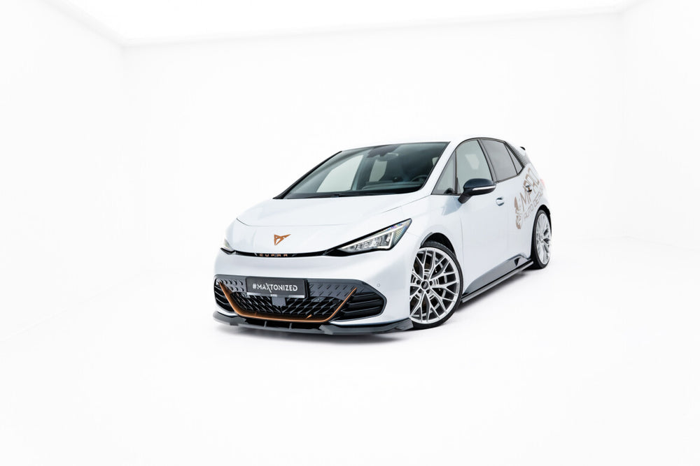 Maxton Parts - Frontlippe V.1 passend für CUPRA Born Mk1 schwarz Hochglanz