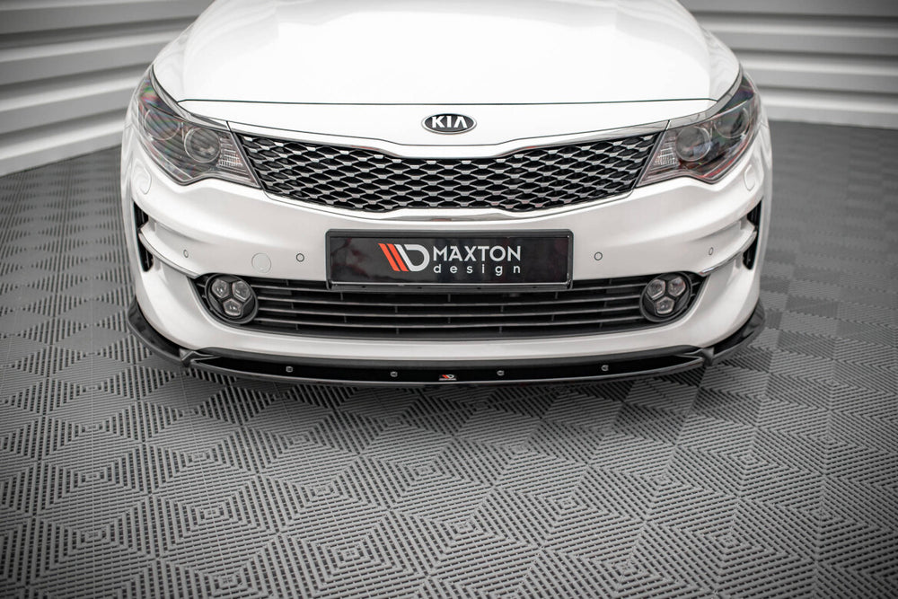 Maxton Parts - Frontlippe V.1 passend für Kia Optima Mk4 schwarz Hochglanz