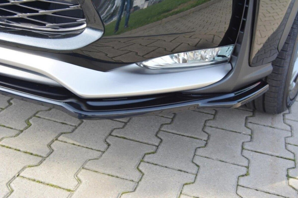 Maxton Parts - Frontlippe V.1 passend für Lexus NX Mk1 F-Sport schwarz Hochglanz