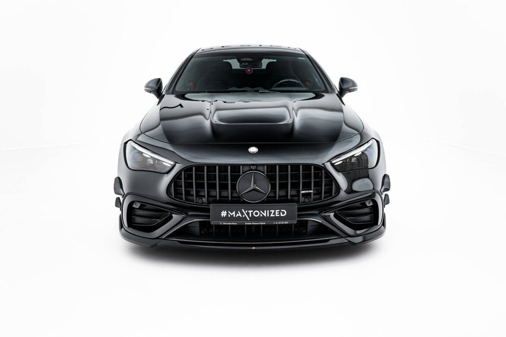 Maxton Parts - Frontlippe V.1 passend für Mercedes-AMG CLE 53 C236 schwarz Hochglanz