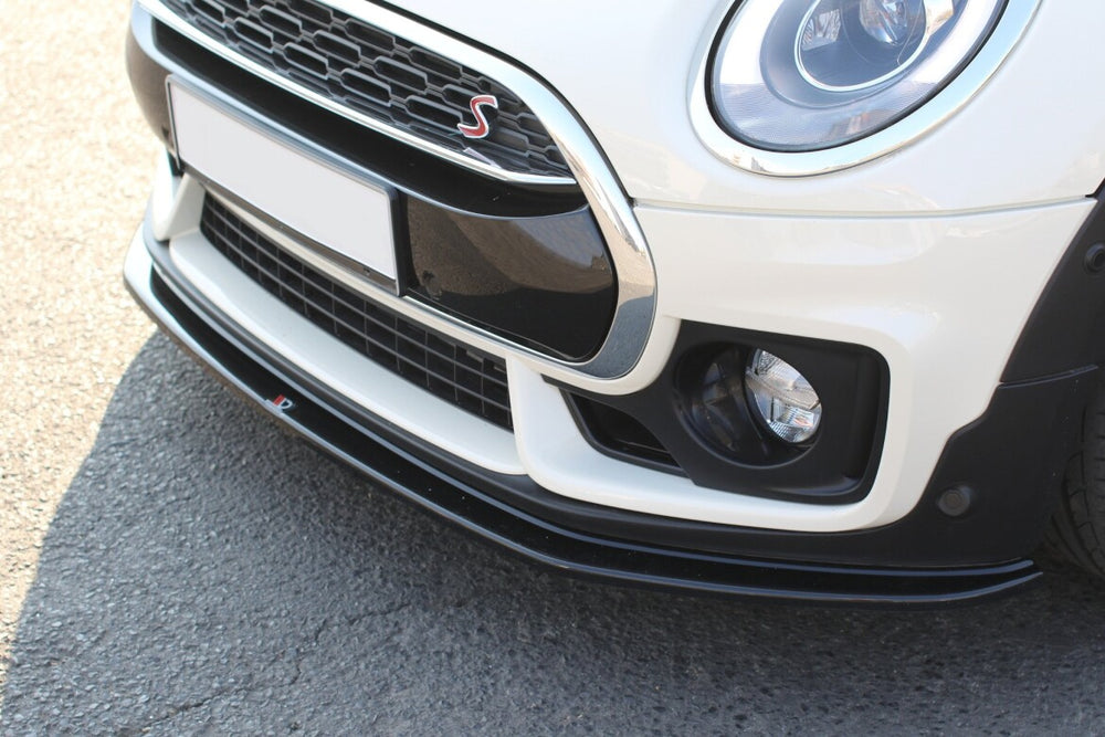 Maxton Parts - Frontlippe V.1 passend für Mini CLUBMAN S MK2 (F54) JCW schwarz Hochglanz