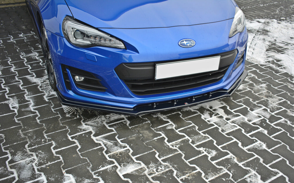 Maxton Parts - Frontlippe V.1 passend für Subaru BRZ Mk1 FL schwarz Hochglanz