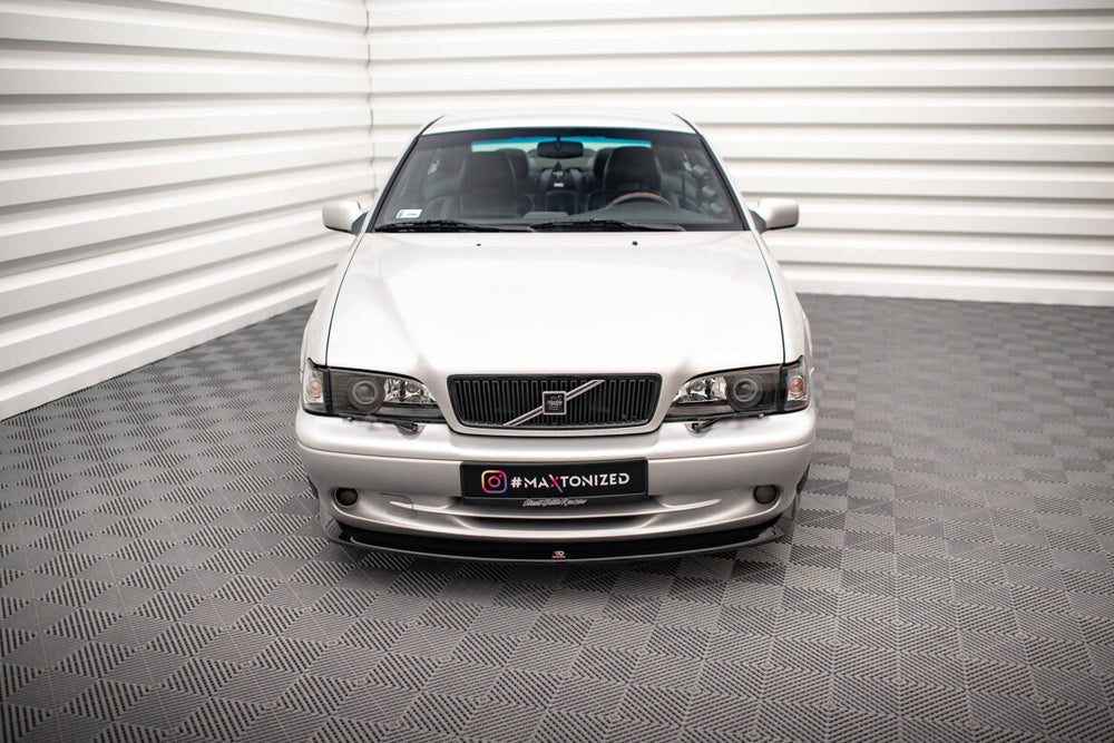 Maxton Parts - Frontlippe V.1 passend für Volvo C70 Mk1 schwarz Hochglanz