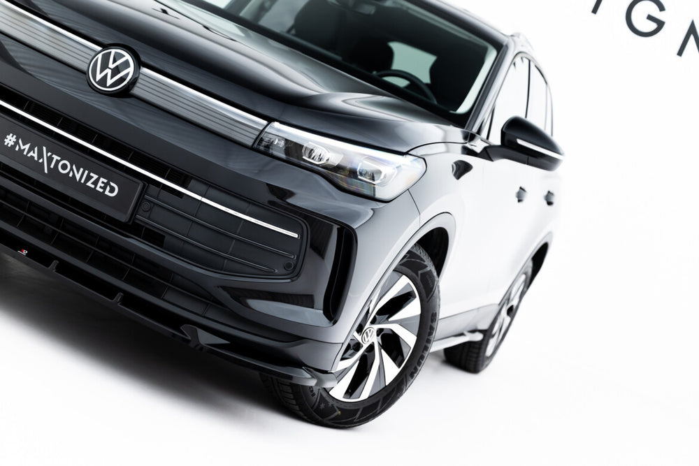 Maxton Parts - Frontlippe V.1 passend für VW Tiguan Mk3 schwarz Hochglanz