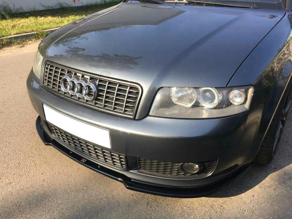 Maxton Parts - Frontlippe V.2 passend für Audi A4 S-Line B6 schwarz Hochglanz