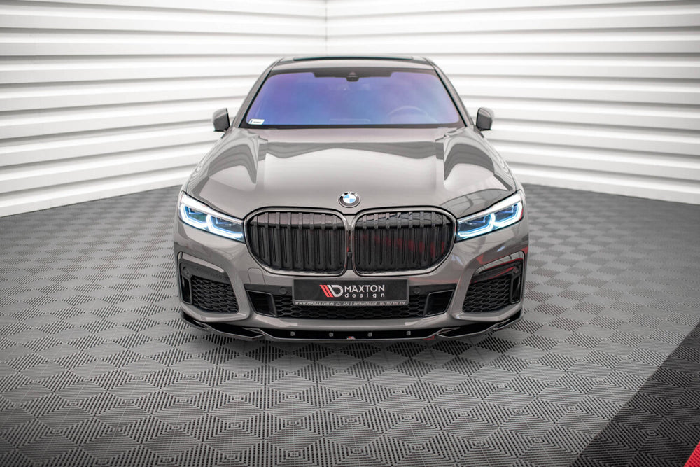 Maxton Parts - Frontlippe V.2 passend für BMW 7 M-Paket G11 / G12 FL schwarz Hochglanz