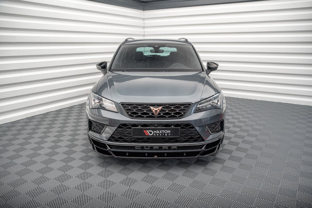 Maxton Parts - Frontlippe V.2 passend für CUPRA Ateca Mk1 schwarz Hochglanz