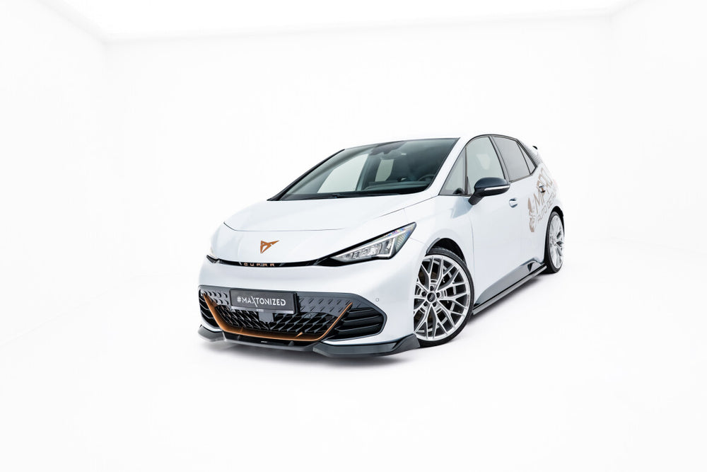 Maxton Parts - Frontlippe V.2 passend für CUPRA Born Mk1 schwarz Hochglanz