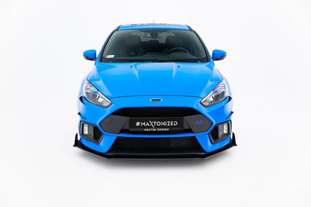 Maxton Parts - Frontlippe V.2 passend für Ford Focus RS Mk3 schwarz matt