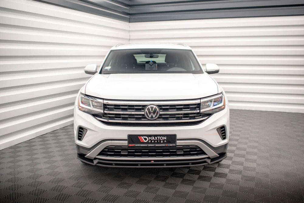 Maxton Parts - Frontlippe V.2 passend für VW Atlas Cross Sport schwarz Hochglanz