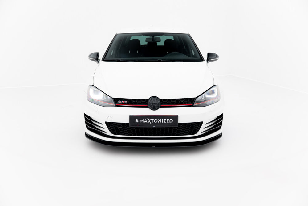 Maxton Parts - Frontlippe V.2 passend für VW Golf 7 GTI schwarz matt