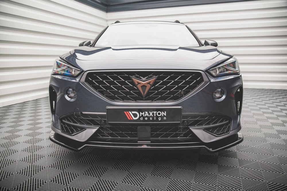 Maxton Parts - Frontlippe V.3 passend für CUPRA Formentor schwarz Hochglanz