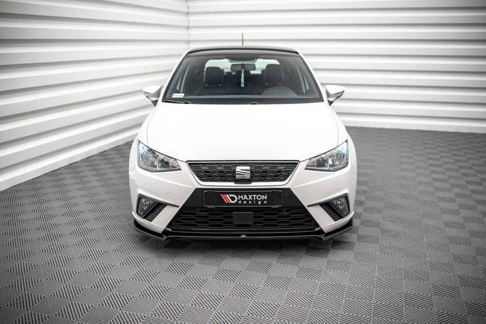 Maxton Parts - Frontlippe V.3 passend für Seat Ibiza FR/ Standard Mk5 schwarz Hochglanz