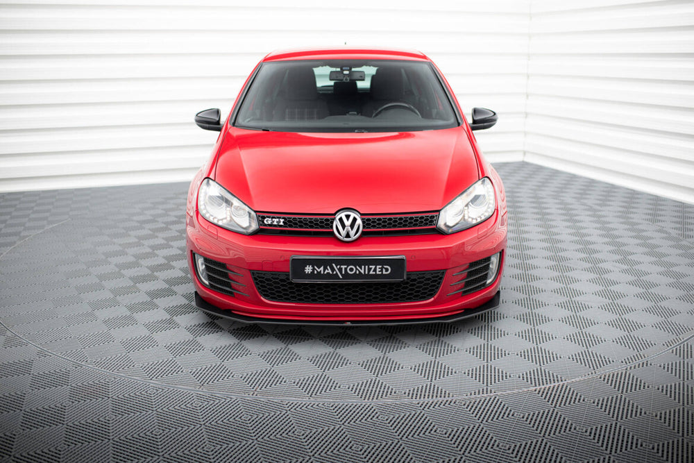 Maxton Parts - Frontlippe V.3 passend für VW Golf GTI Mk6 schwarz matt