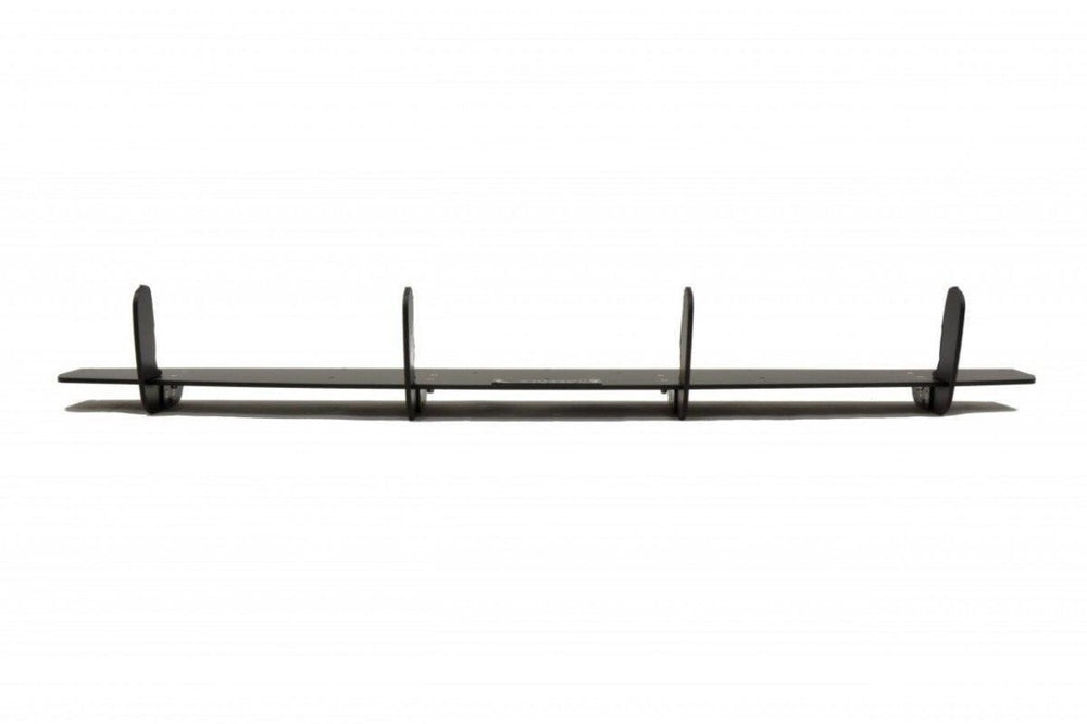 Maxton Parts - Heckansatz Diffusor Flaps passend für Audi A6 S-Line Limousine / Avant C7 (auspuffendrohr 2x1) schwarz matt