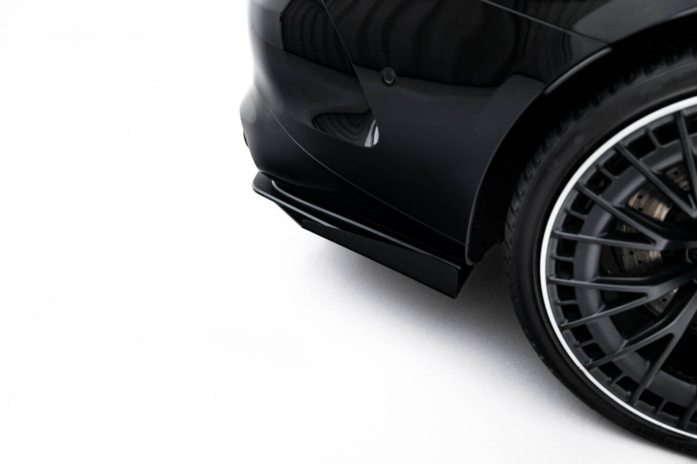 Maxton Parts - Heckansatz Diffusor + Flaps passend für Mercedes-AMG CLE 53 C236 schwarz Hochglanz