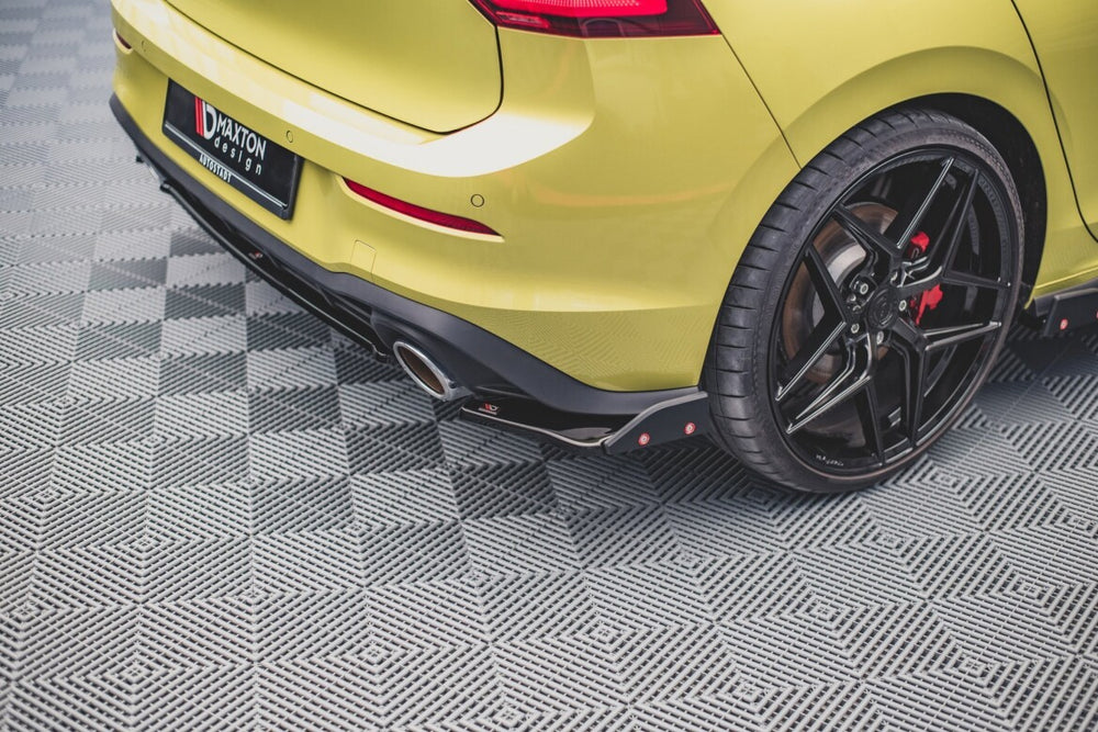 Maxton Parts - Heckansatz Diffusor + Flaps V.1 passend für VW Golf 8 GTI Clubsport