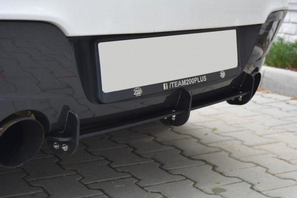 Maxton Parts - Heckansatz Diffusor passend für BMW 1er F20/F21 M-POWER (vor FL) schwarz matt