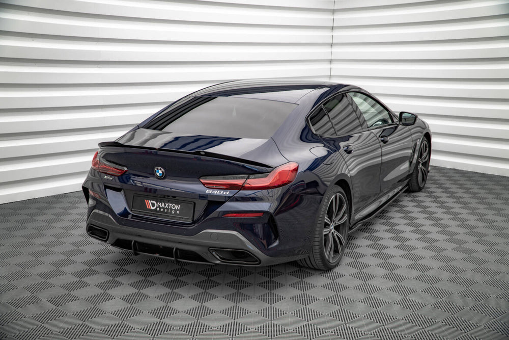 Maxton Parts - Heckansatz Diffusor passend für BMW 8 Gran Coupe M-Paket G16 schwarz matt
