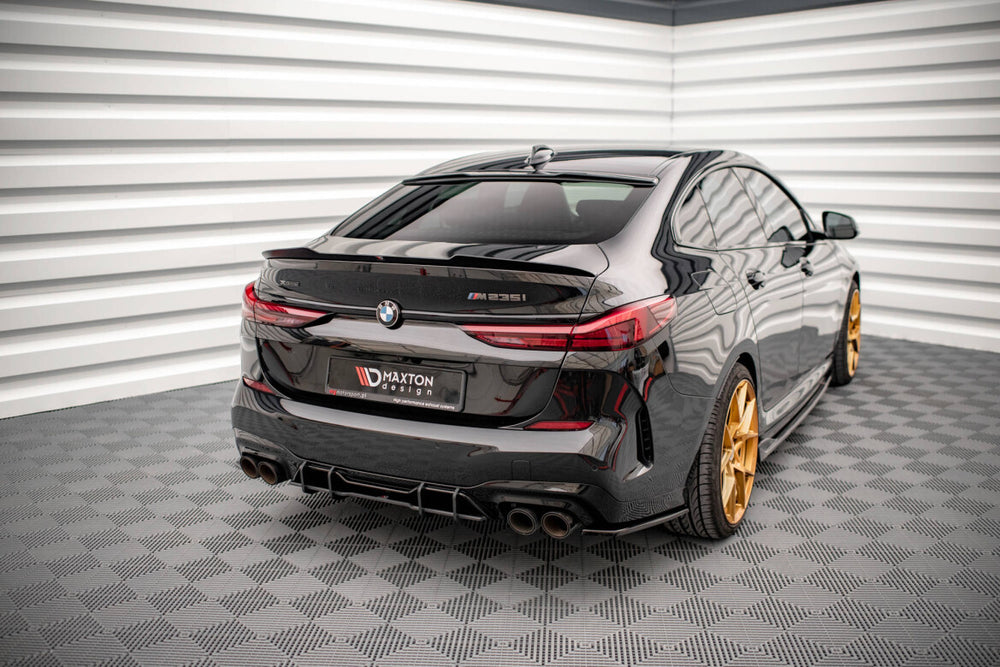 Maxton Parts - Heckansatz Diffusor passend für BMW M235i Gran Coupe F44 schwarz matt