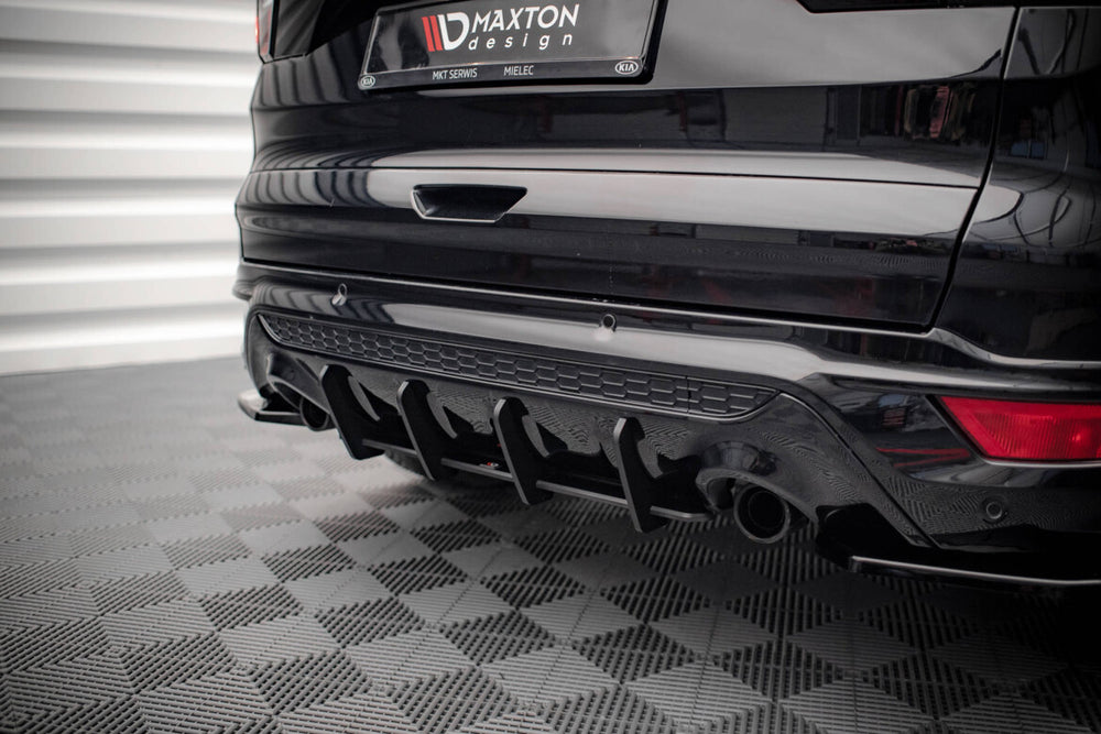 Maxton Parts - Heckansatz Diffusor passend für Ford Escape ST-Line Mk3 schwarz matt