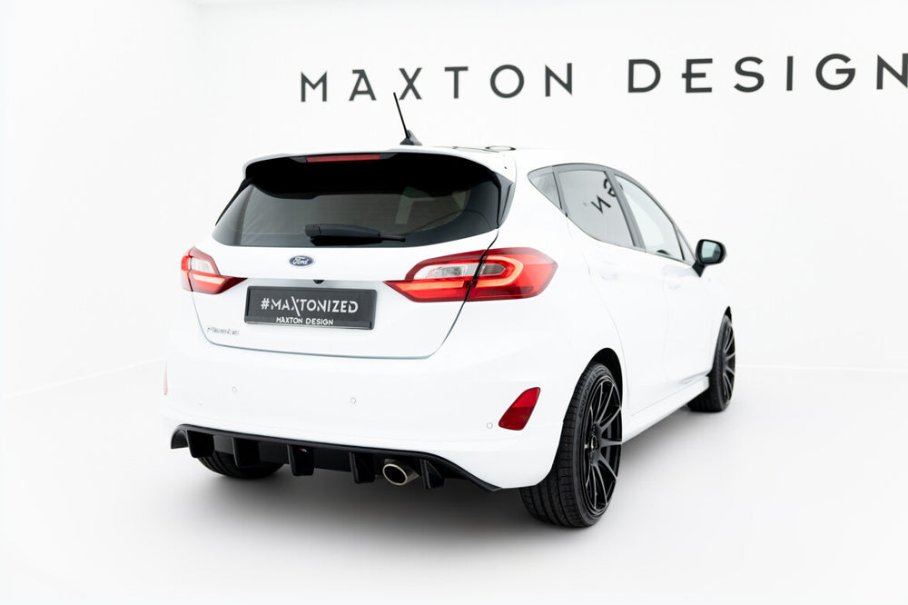 Maxton Parts - Heckansatz Diffusor passend für Ford Fiesta Mk8 ST-Line schwarz Hochglanz