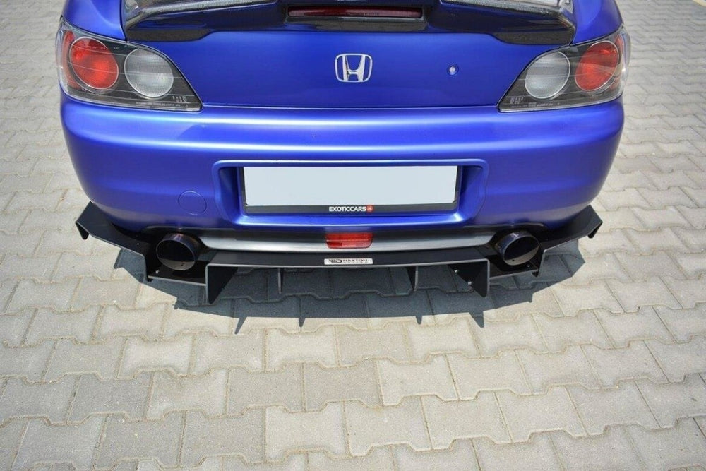Maxton Parts - Heckansatz Diffusor passend für Honda S2000 schwarz matt