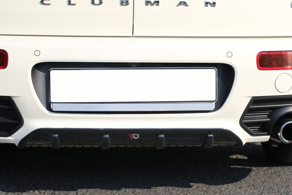 Maxton Parts - Heckansatz Diffusor passend für Mini CLUBMAN S MK2 (F54) JCW schwarz Hochglanz