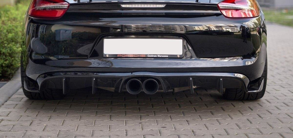 Maxton Parts - Heckansatz Diffusor passend für Porsche Cayman Mk2 981C