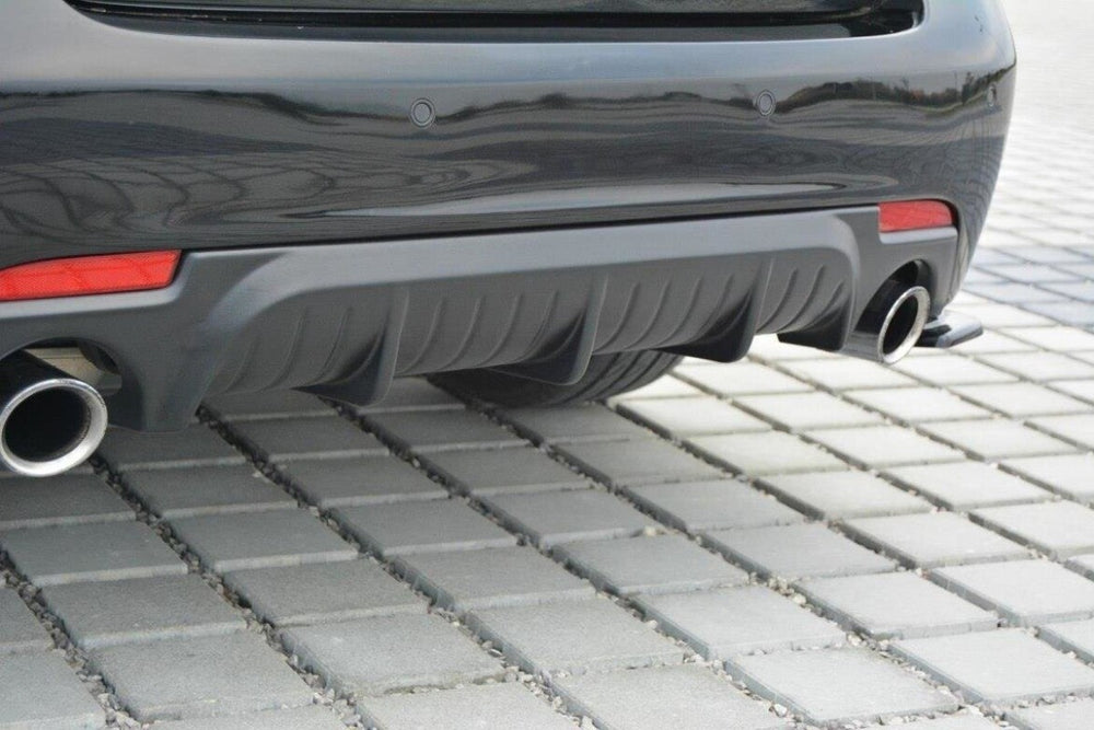 Maxton Parts - Heckansatz Diffusor passend für Saab 9-3 Aero Mk2 FL schwarz Hochglanz