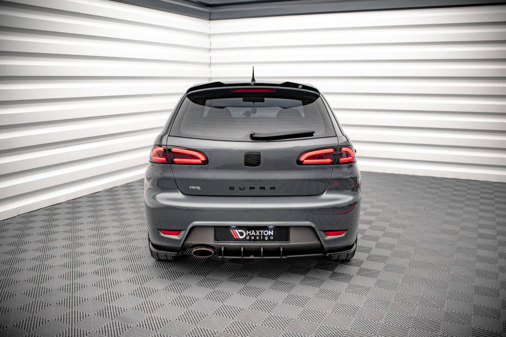 Maxton Parts - Heckansatz Diffusor passend für Seat Ibiza CUPRA Mk3 schwarz matt