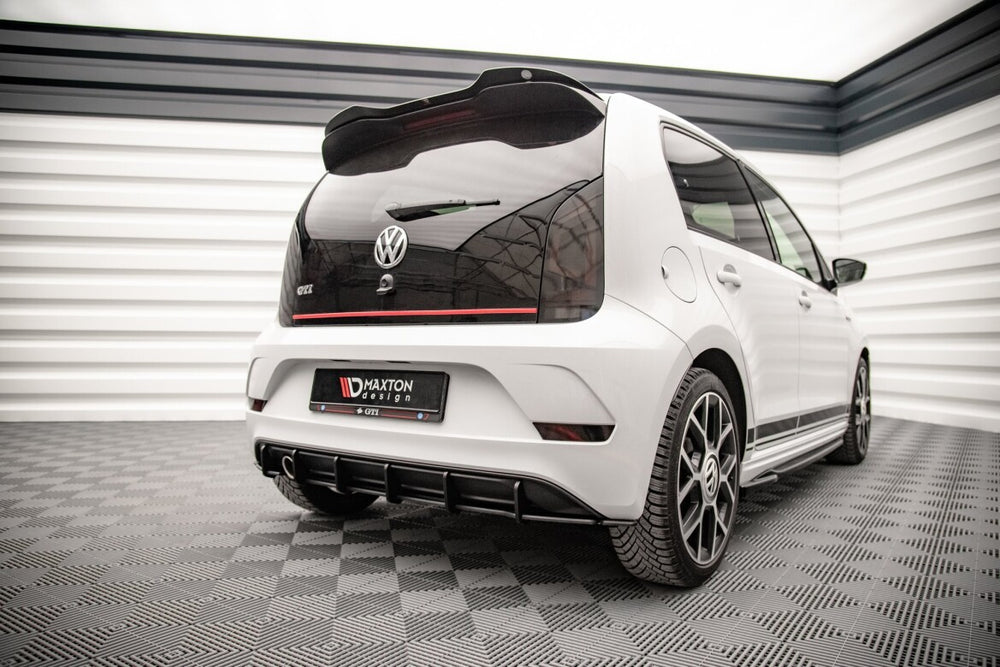 Maxton Parts - Heckansatz Diffusor passend für VW Up GTI schwarz matt