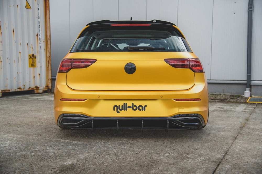 Maxton Parts - Heckansatz Diffusor V.2 passend für VW Golf Mk8 schwarz matt