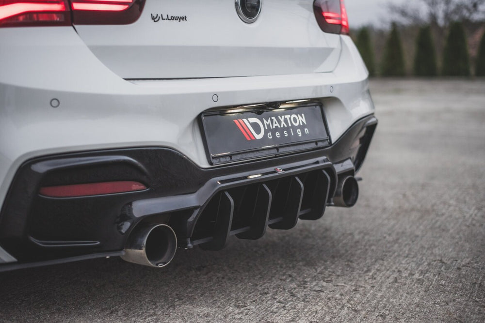 Maxton Parts - Heckansatz Diffusor V.4 passend für BMW M140i schwarz matt